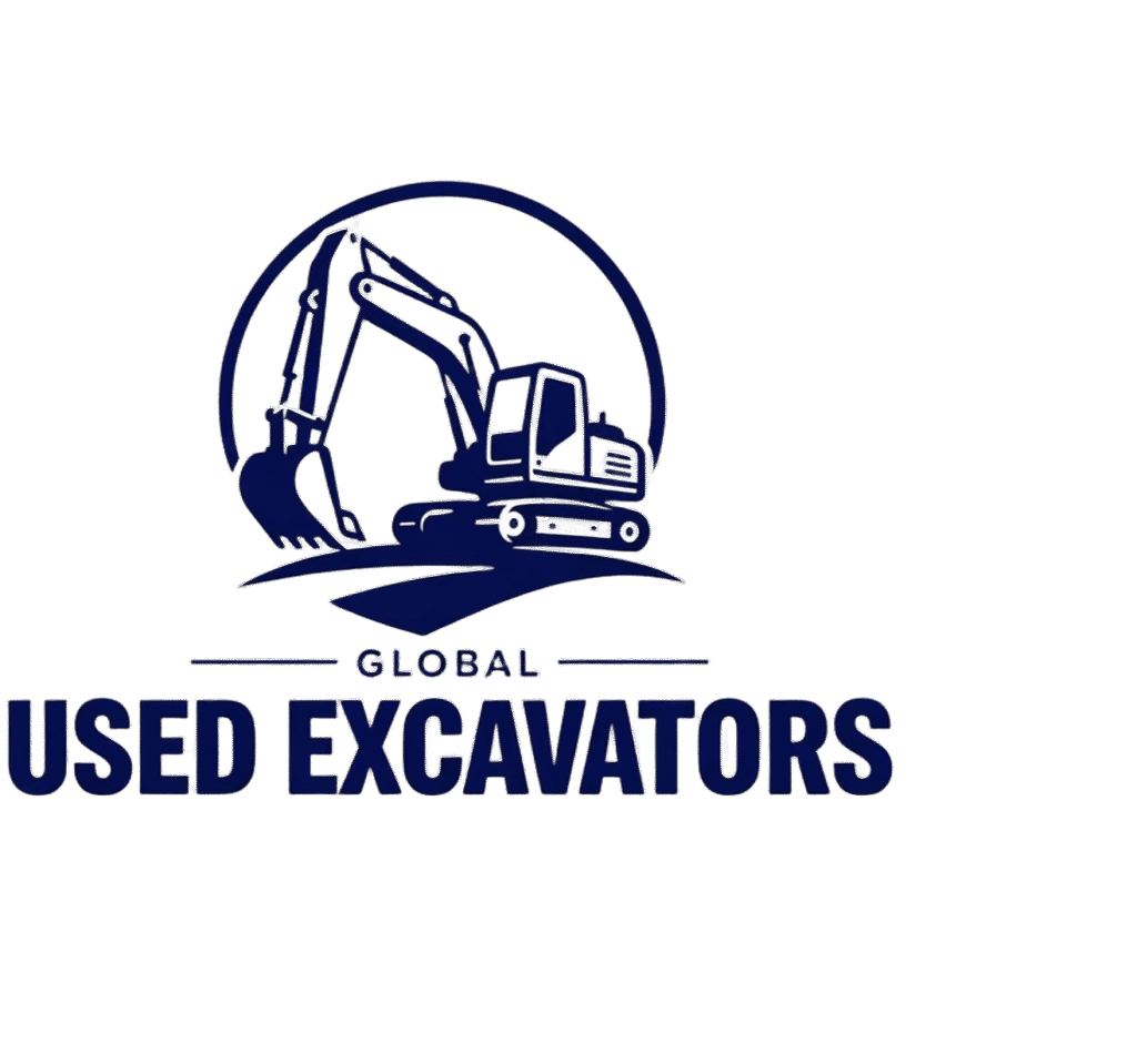 global used excavators logo for footer