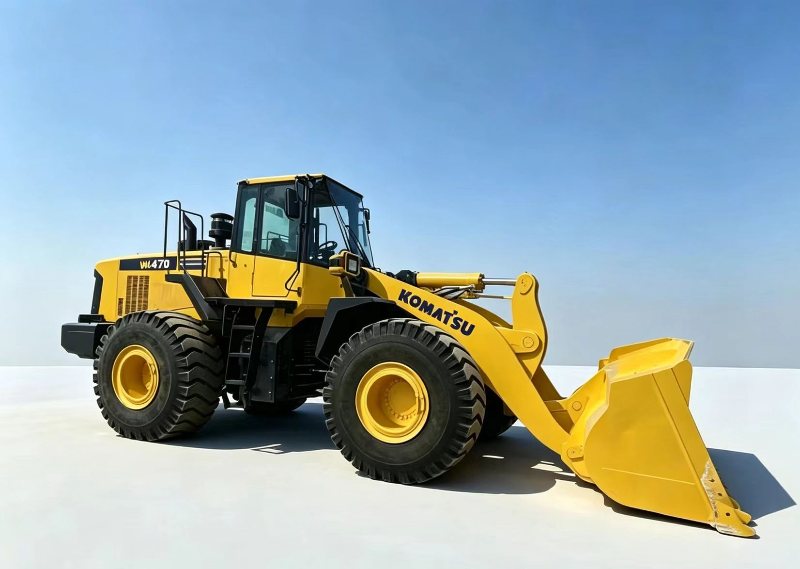 Used Komatsu WA470-6 front wheel loader - 203kW with 4.2cbm bucket