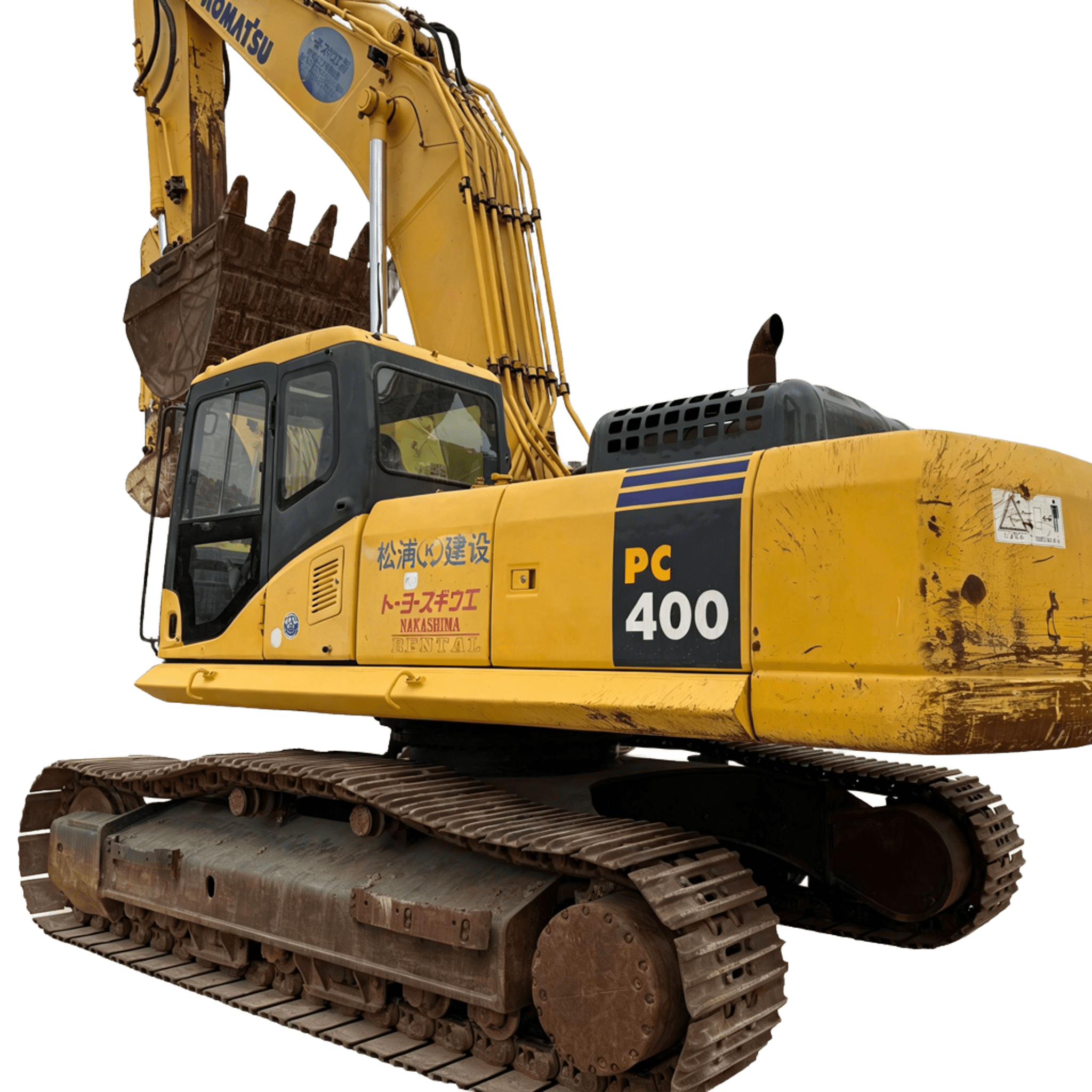 Used Komatsu PC400-7 excavator for sale and export