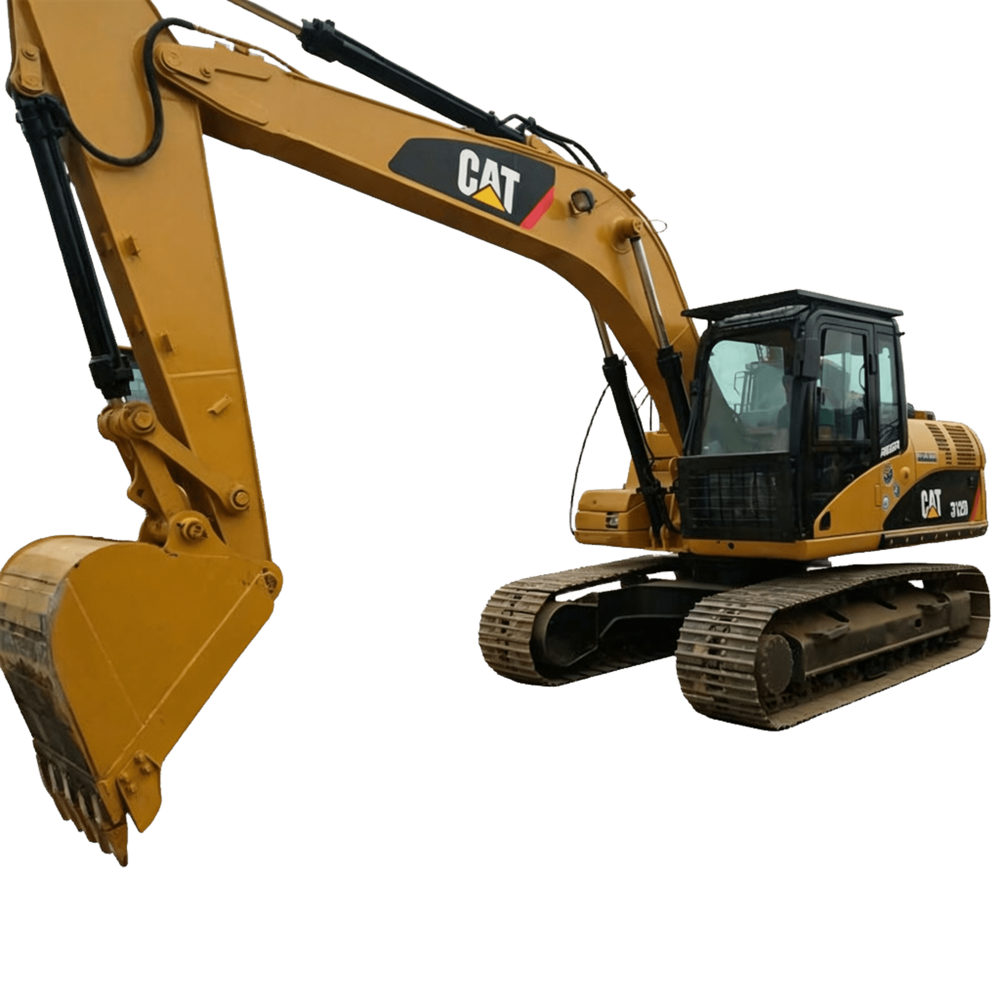 Used Caterpillar 312D excavator for sale and export