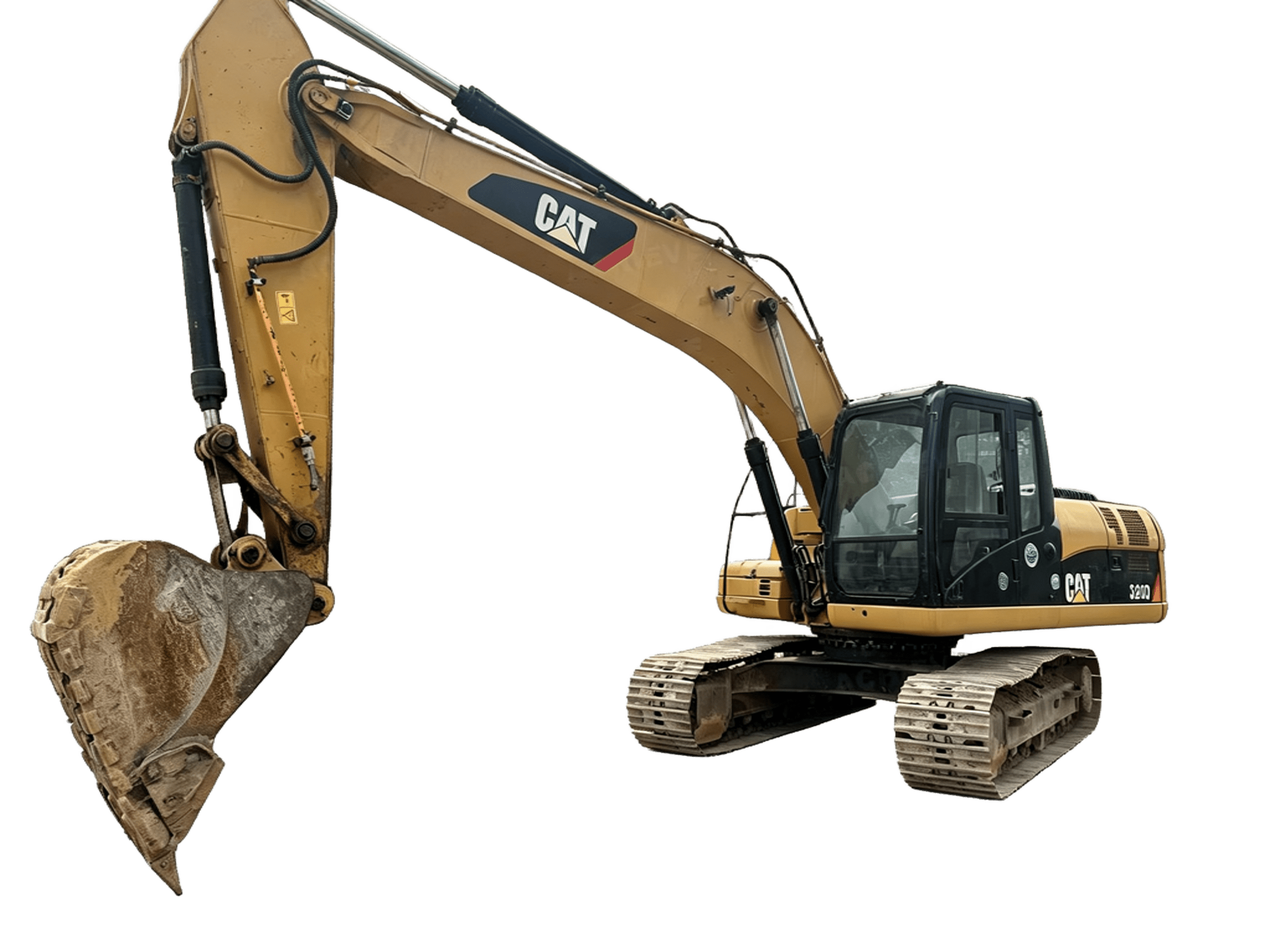 Used Caterpillar 320D excavator for sale and export