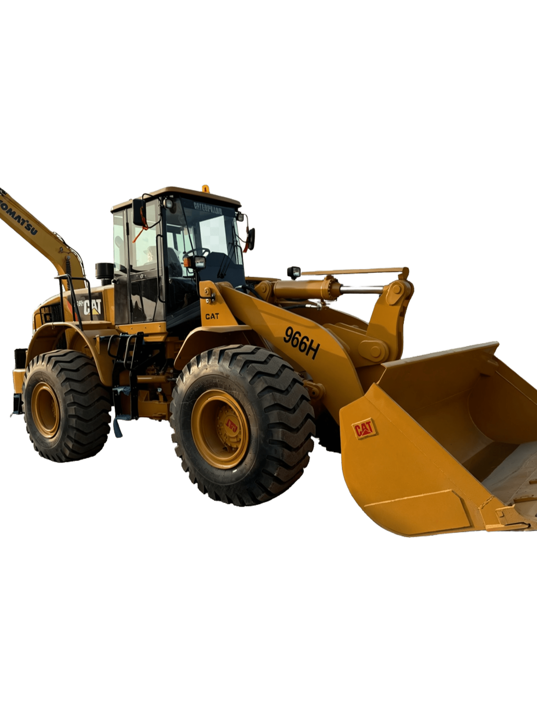 Used Caterpillar 966H wheel loader for sale and export