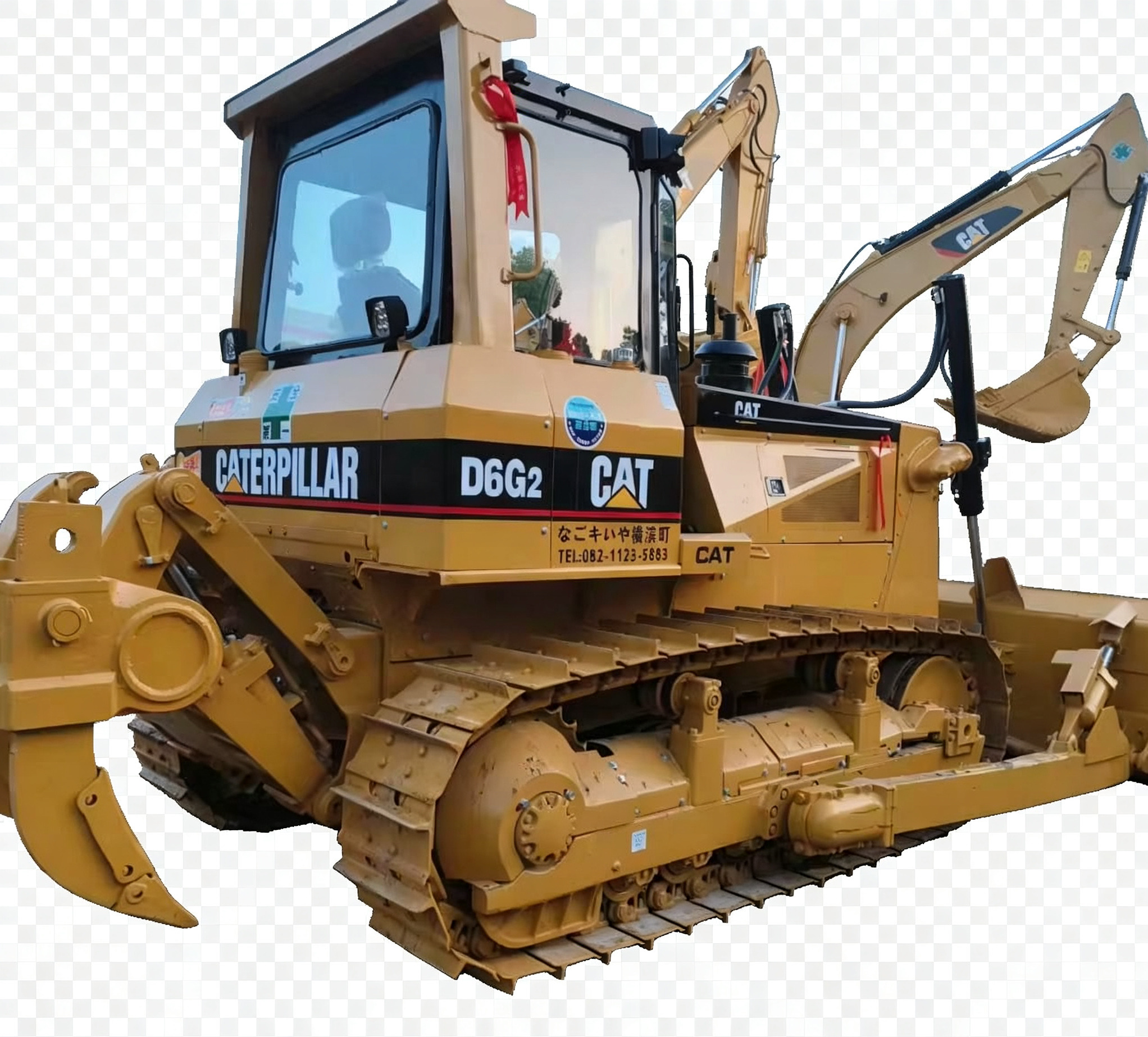 Used Caterpillar D6G bulldozer for sale and export