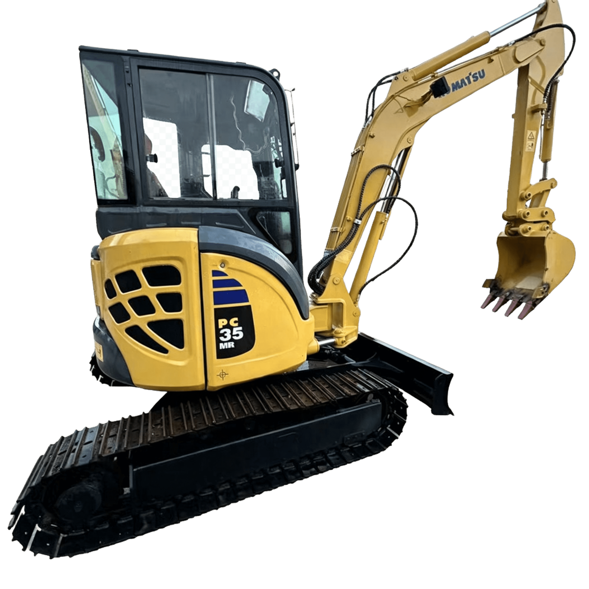 Used Komatsu PC35MR-3 excavator for sale and export